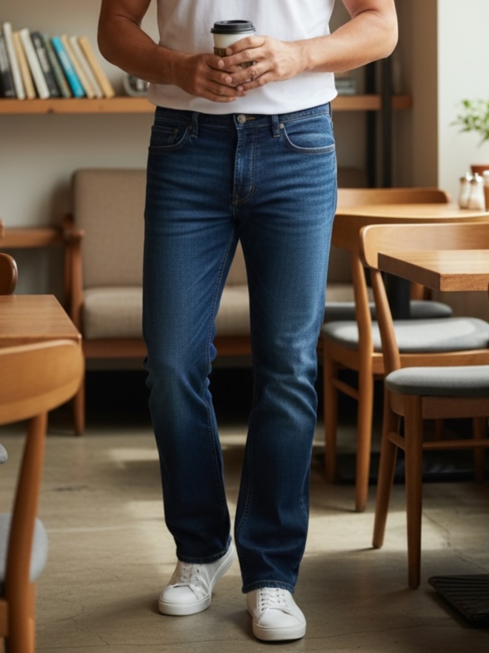 Men's Silver Jeans - Craig